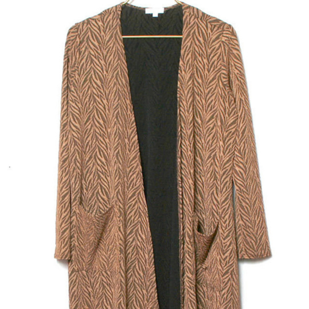 LulaRoe Open Front Sarah Cardigan Medium (hh07)